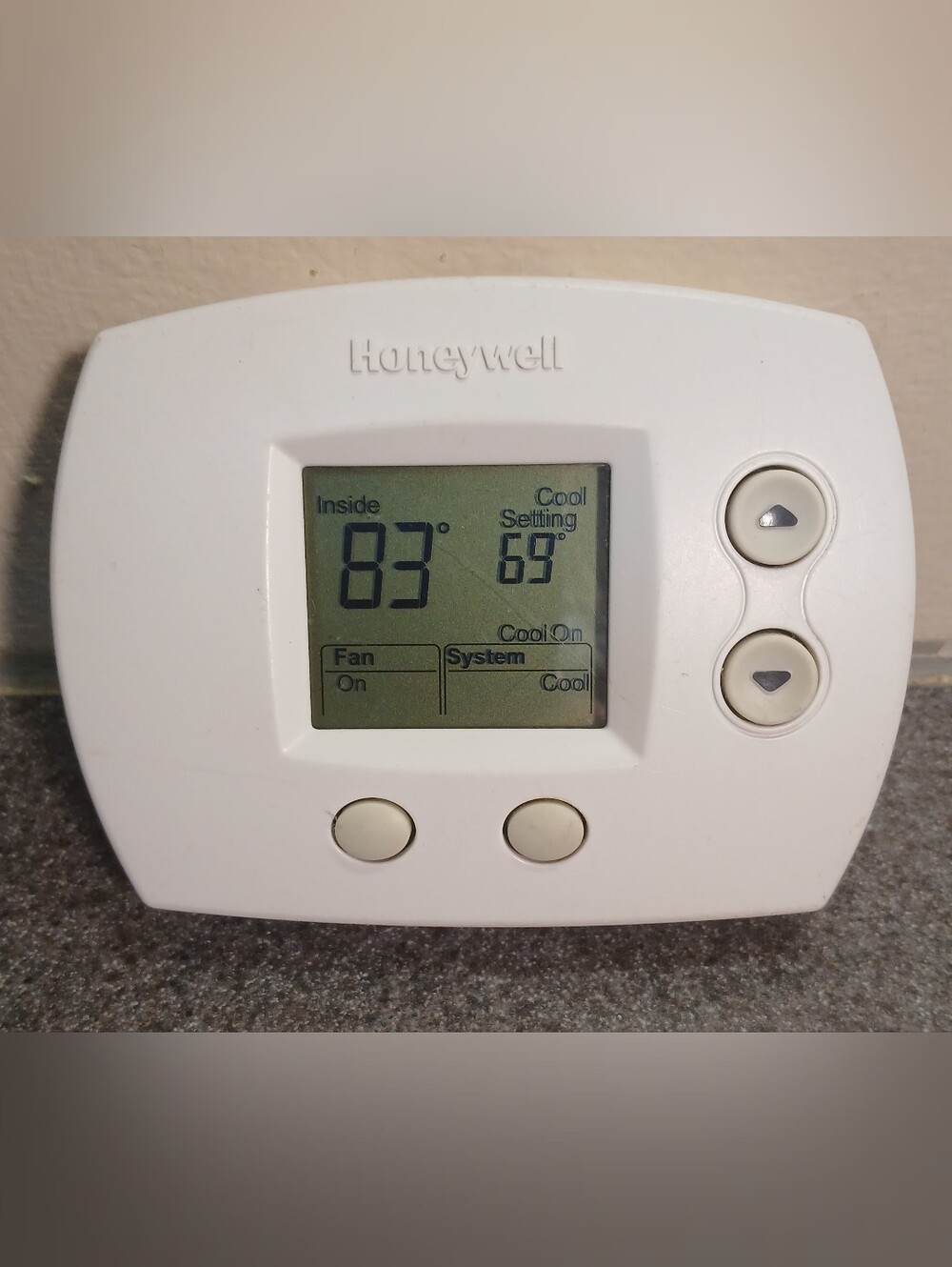 Honeywell TH5110D1006 FocusPRO 5000 Non-Programmable Thermostat Tested